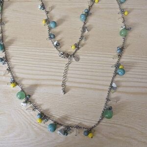 Lia Sophia Multi-Color Beaded Necklace